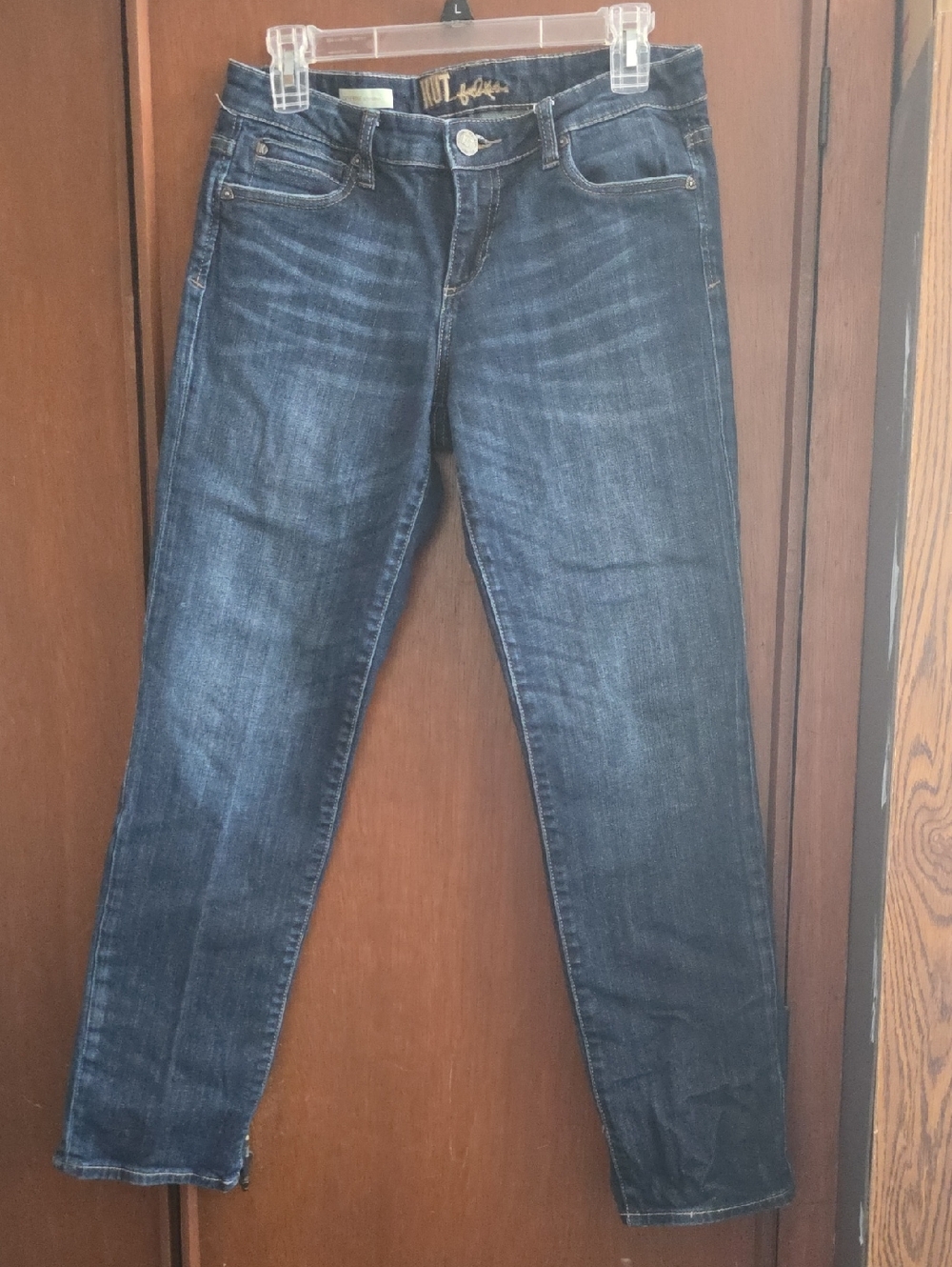 Kut from the Kloth Dark Blue Boyfriend Jeans Sz 6